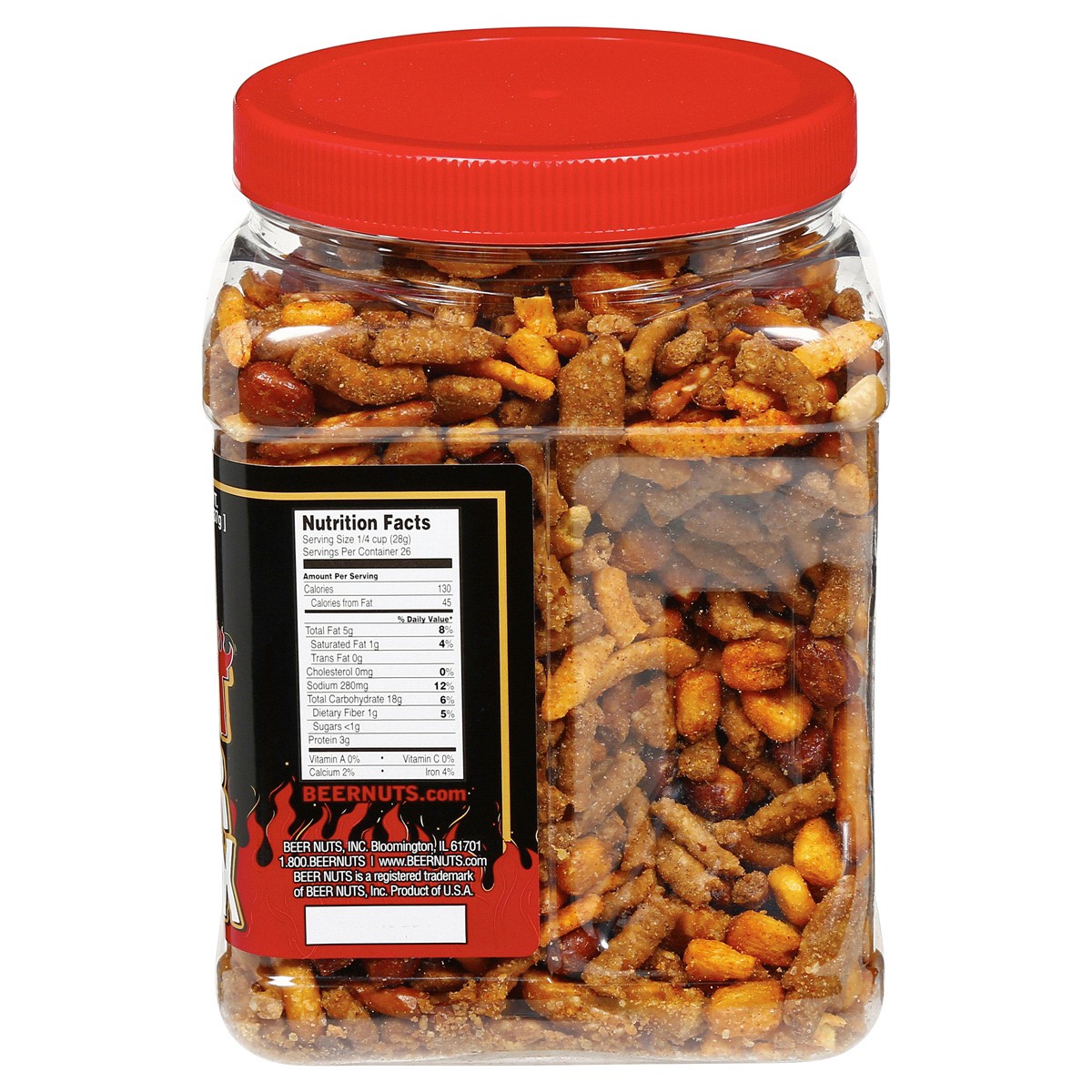 slide 4 of 5, Beer Nuts Hot Bar Mix, 26 oz