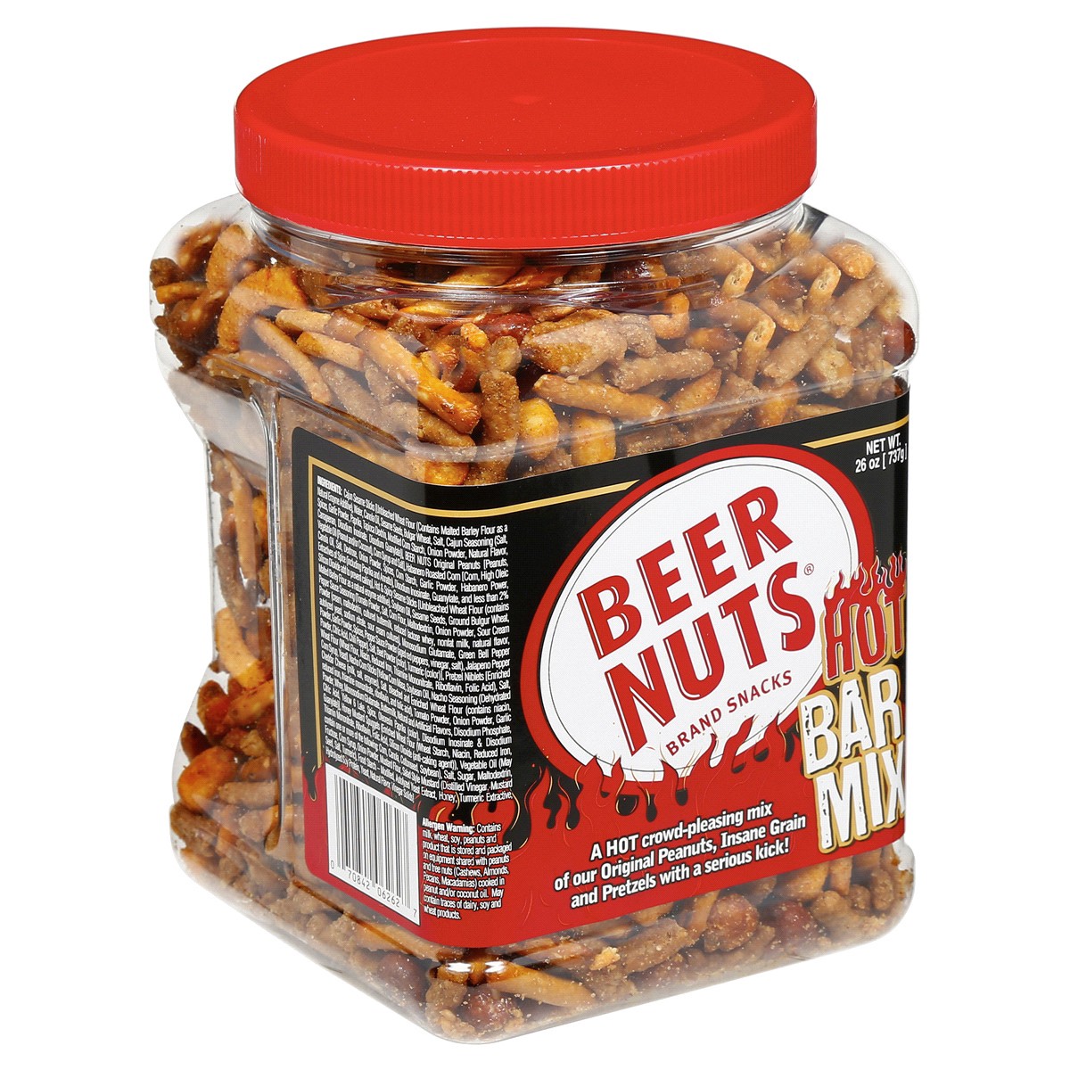 slide 2 of 5, Beer Nuts Hot Bar Mix, 26 oz