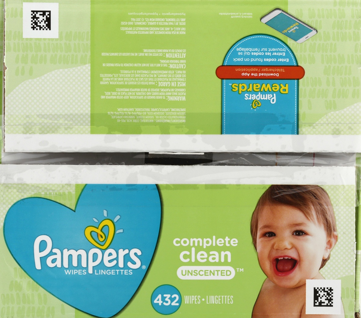 slide 2 of 7, Pampers Wipes , 432 ct