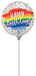 Balloon Air Filled Stick 4 Inch - Each (Style May Vary)