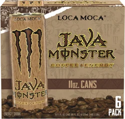 Monster Energy Loca Moca Energy Drink - 6 ct