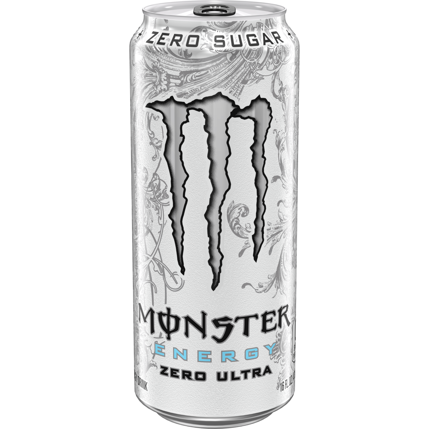 slide 3 of 4, Monster Energy Zero Sugar Zero Ultra Energy Drink 12 - 16 fl oz Cans, 12 ct; 16 oz