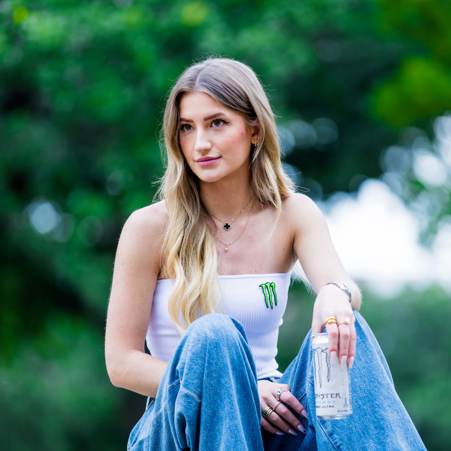 slide 4 of 4, Monster Energy Zero Sugar Zero Ultra Energy Drink 12 - 16 fl oz Cans, 12 ct; 16 oz