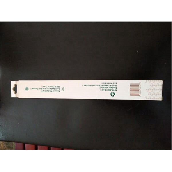 slide 13 of 13, Bamboo Toothbrush Black Bristles, 1 ct