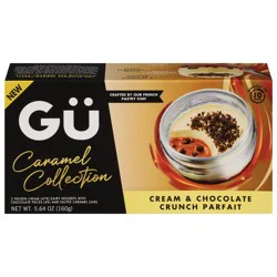 Gü Cream & Chocolate Crunch Parfait 2 Cups 5.64 oz