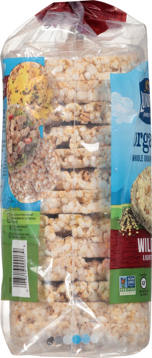 slide 9 of 9, Lundberg Family Farms Organic Wild Rice Whole Grain Lightly Salted Rice Cakes 8.5 oz, 8.5 oz