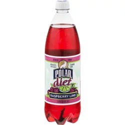 Polar Soda, Diet, Raspberry Lime- 1 liter