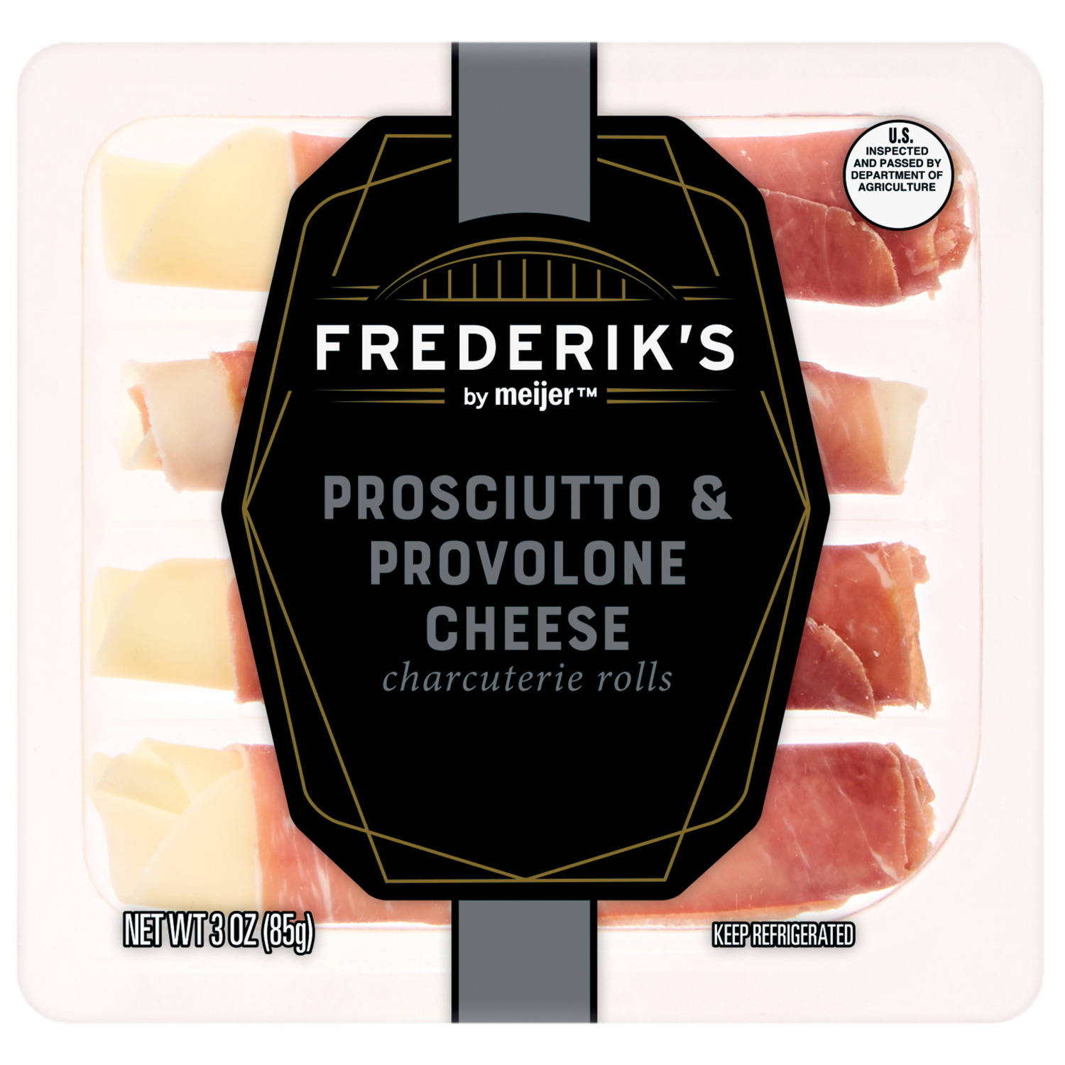 slide 1 of 2, Frederik's By Meijer Frederik's by Meijer Prosciutto and Provolone Rolls, 3 oz., 3 oz