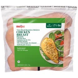 Meijer Thin Sliced Chicken Breast Fillets