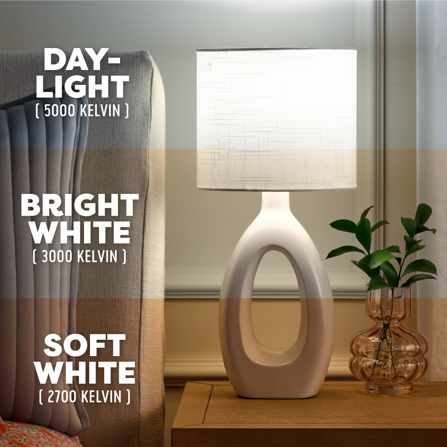 slide 3 of 4, Meijer LED 9.5W A19 Dimmable Light Bulb, Daylight, 60W Equivalent, 4 ct