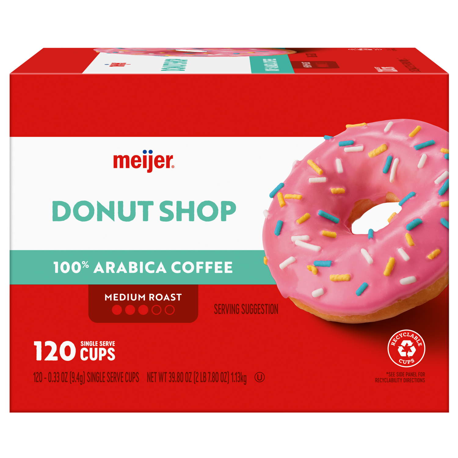 slide 2 of 5, Meijer Coffee Pod Donut Shop 120 Ct, 120 ct