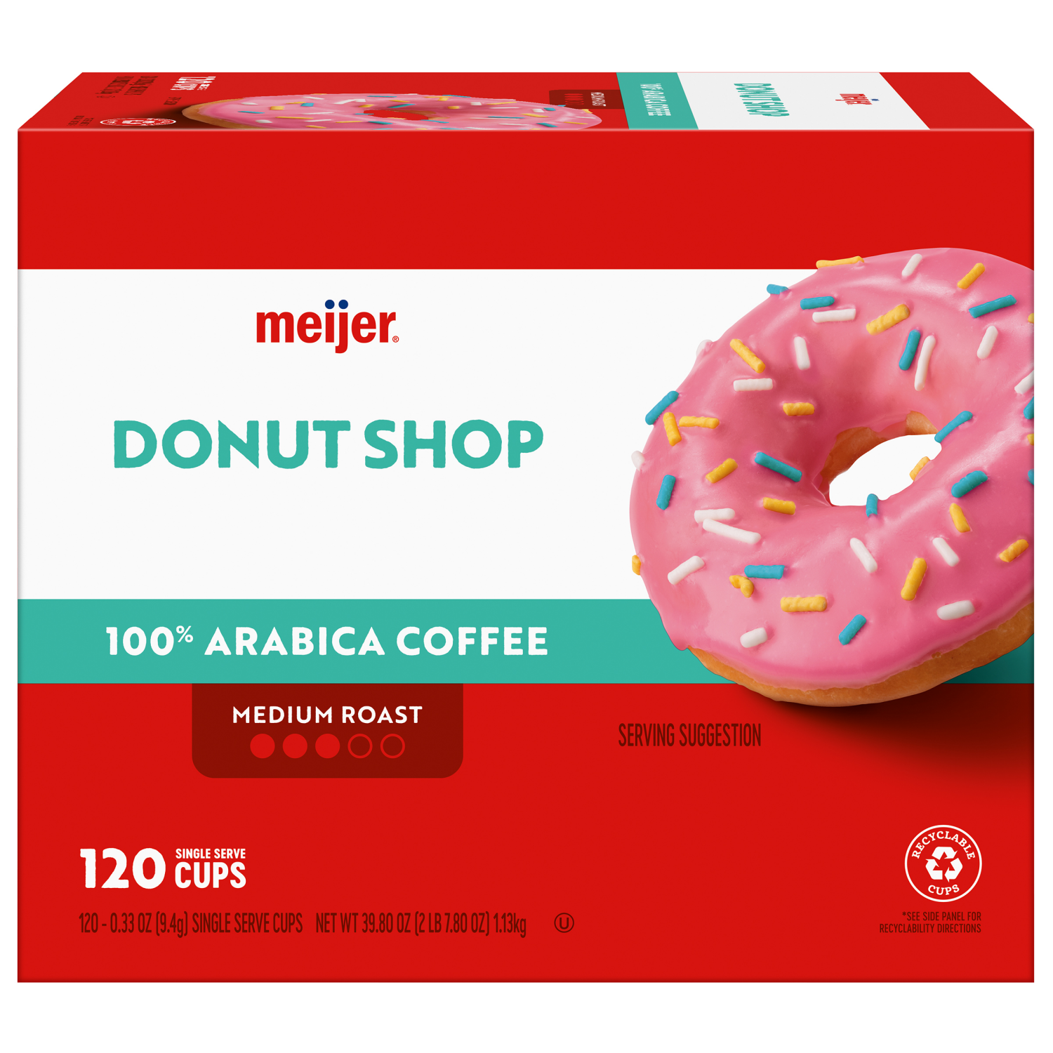 slide 5 of 5, Meijer Coffee Pod Donut Shop 120 Ct, 120 ct