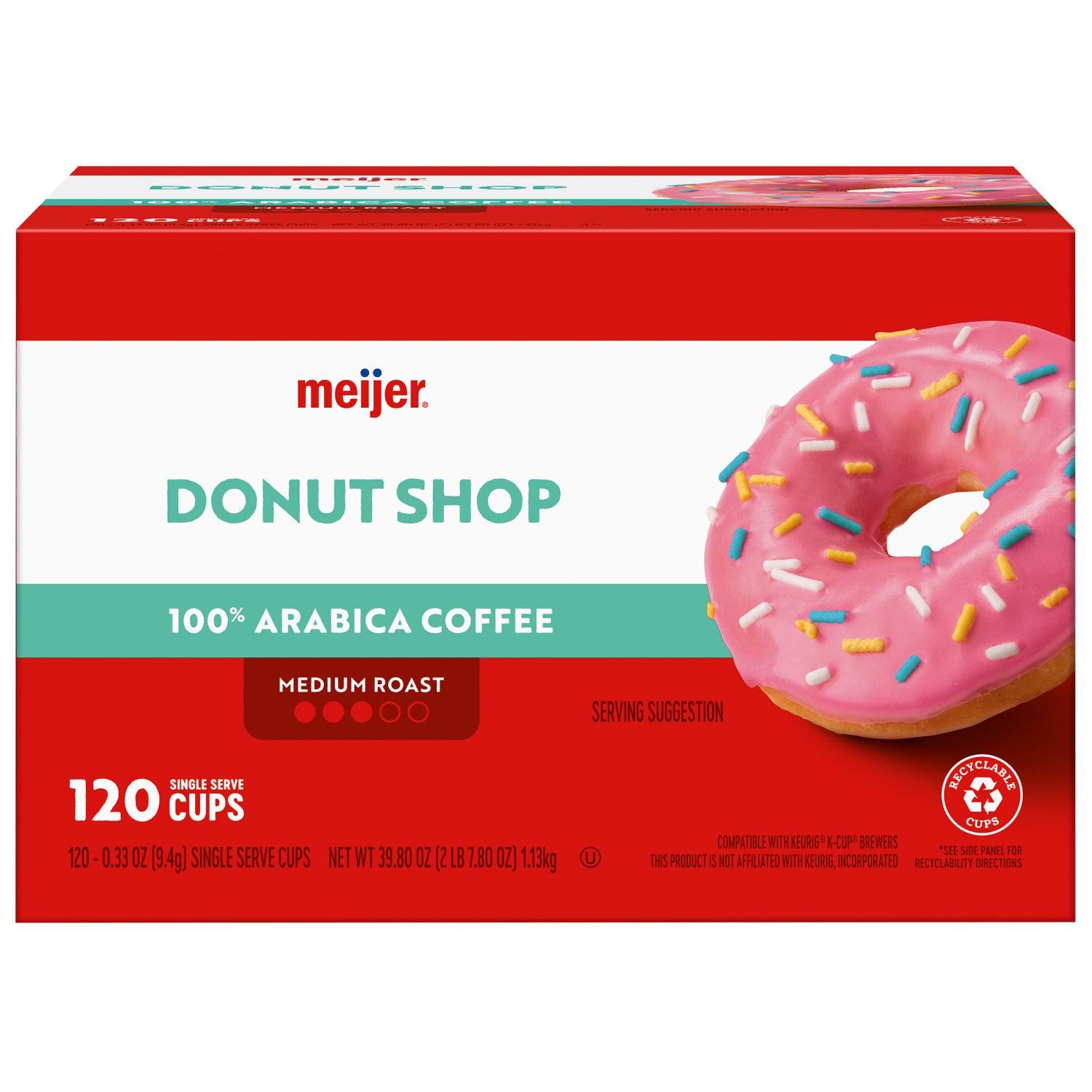 slide 1 of 5, Meijer Coffee Pod Donut Shop 120 Ct, 120 ct
