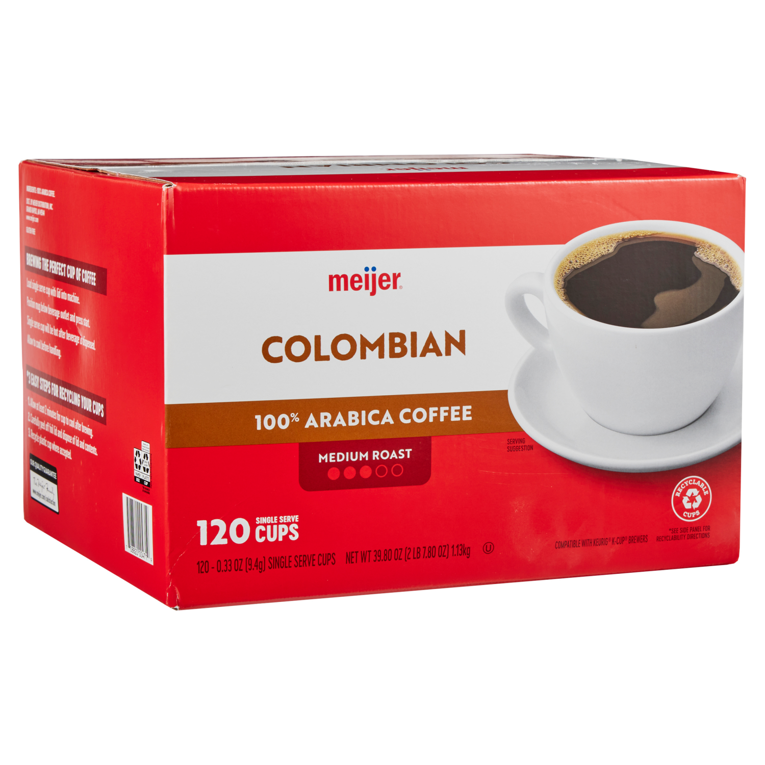 slide 4 of 5, Meijer Coffee Pod Colombian 120 Ct, 100 ct