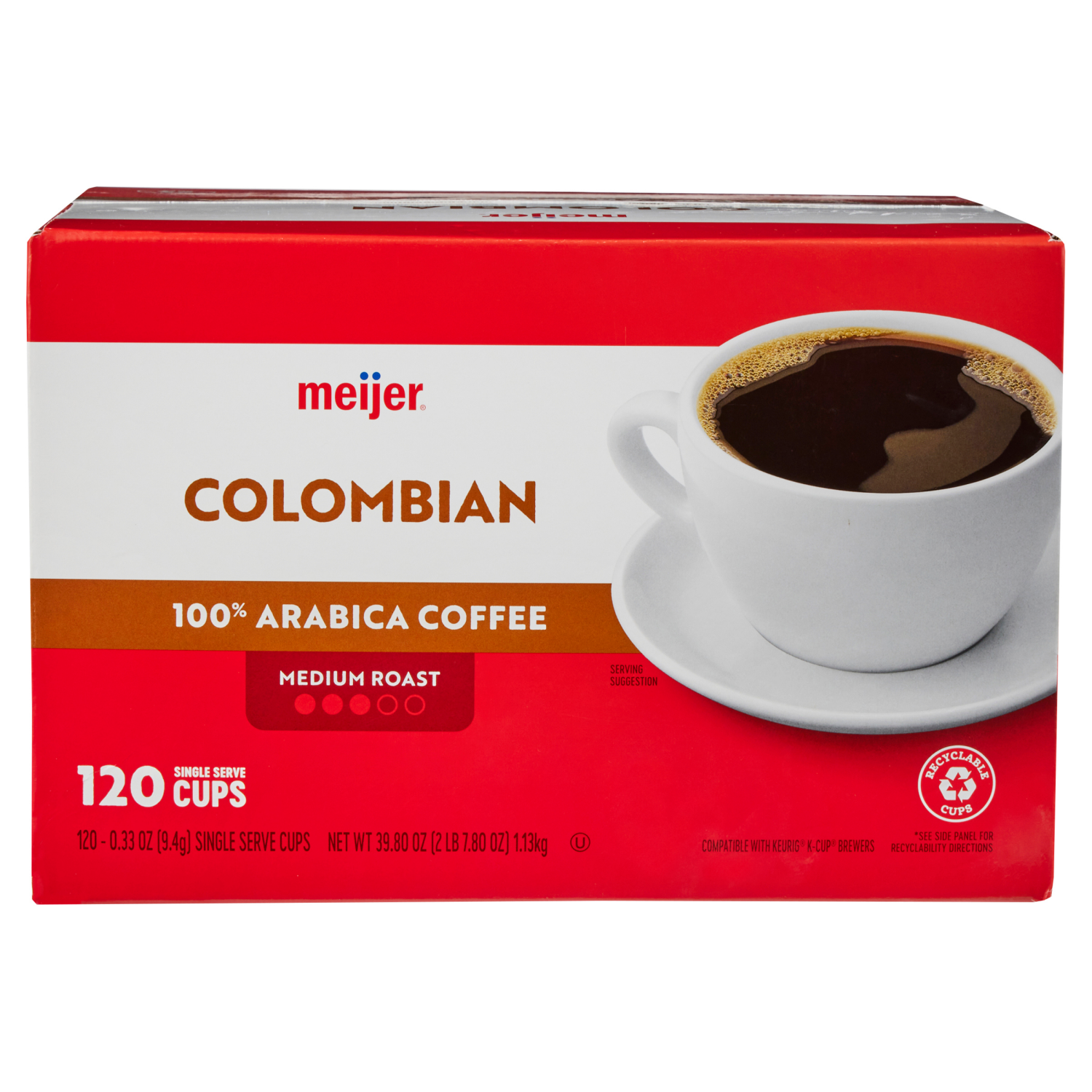 slide 1 of 5, Meijer Coffee Pod Colombian 120 Ct, 100 ct