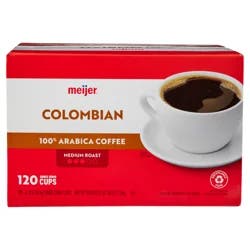 Meijer Coffee Pod Colombian 120 Ct