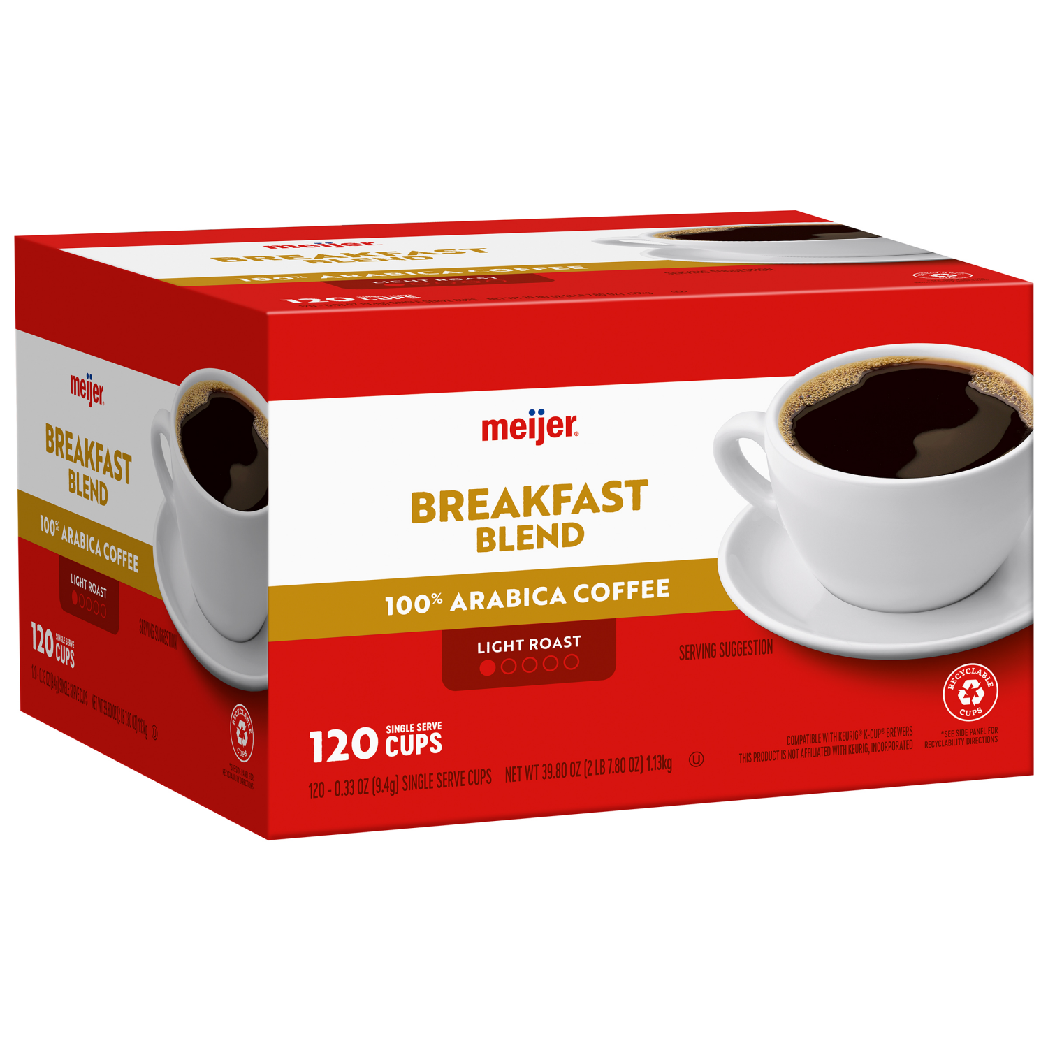 slide 6 of 8, Meijer Coffee Pod Breakfast Blend 120 Ct, 120 ct