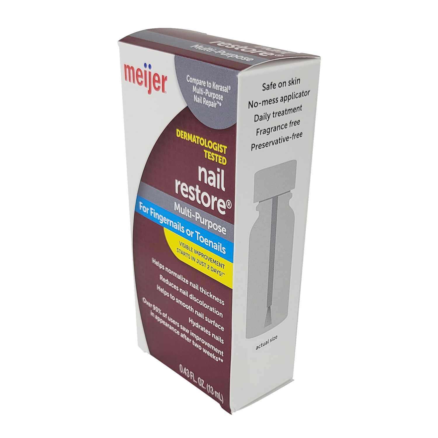 slide 2 of 4, Meijer Nail Restore Multi-Purpose Formula, 1 ct