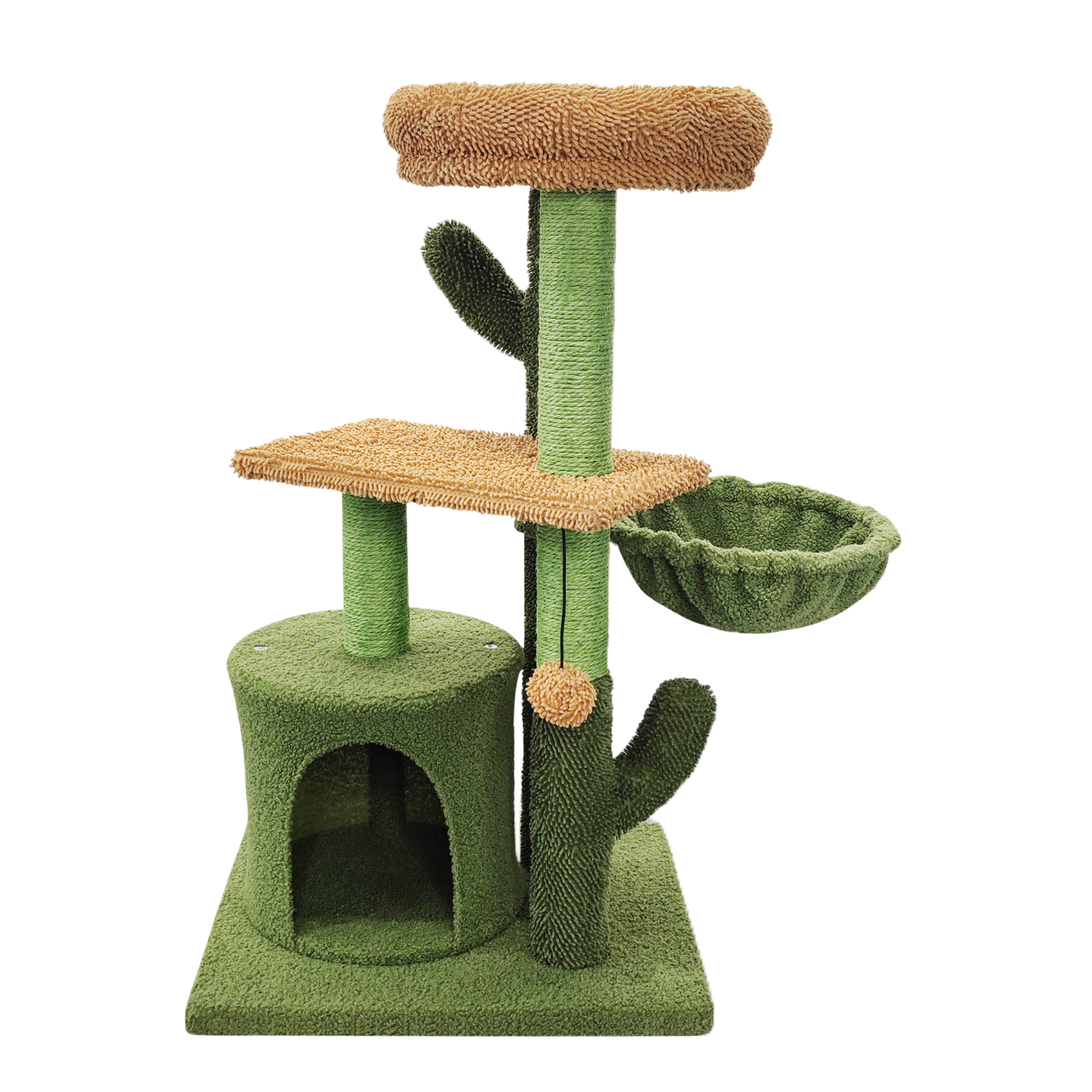 slide 1 of 8, Meijer Condo Scratching Post, 1 ct