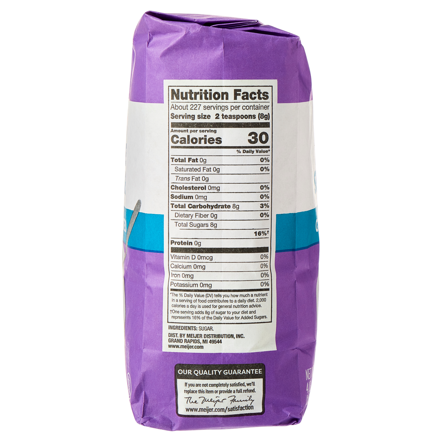 slide 3 of 3, Meijer Granulated Sugar, 4 lb