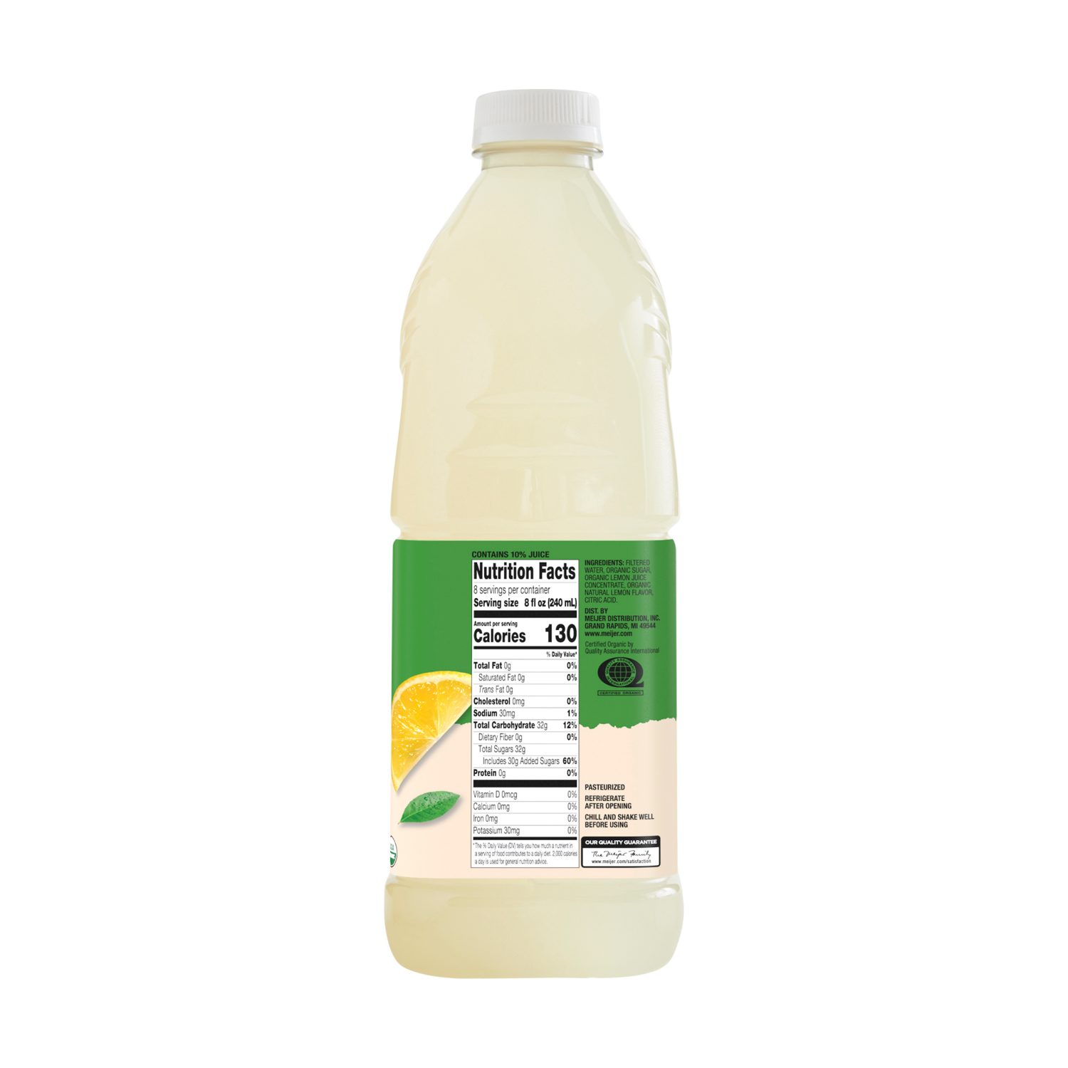 slide 4 of 4, True Goodness Organic Lemonade 64 oz, 64 oz
