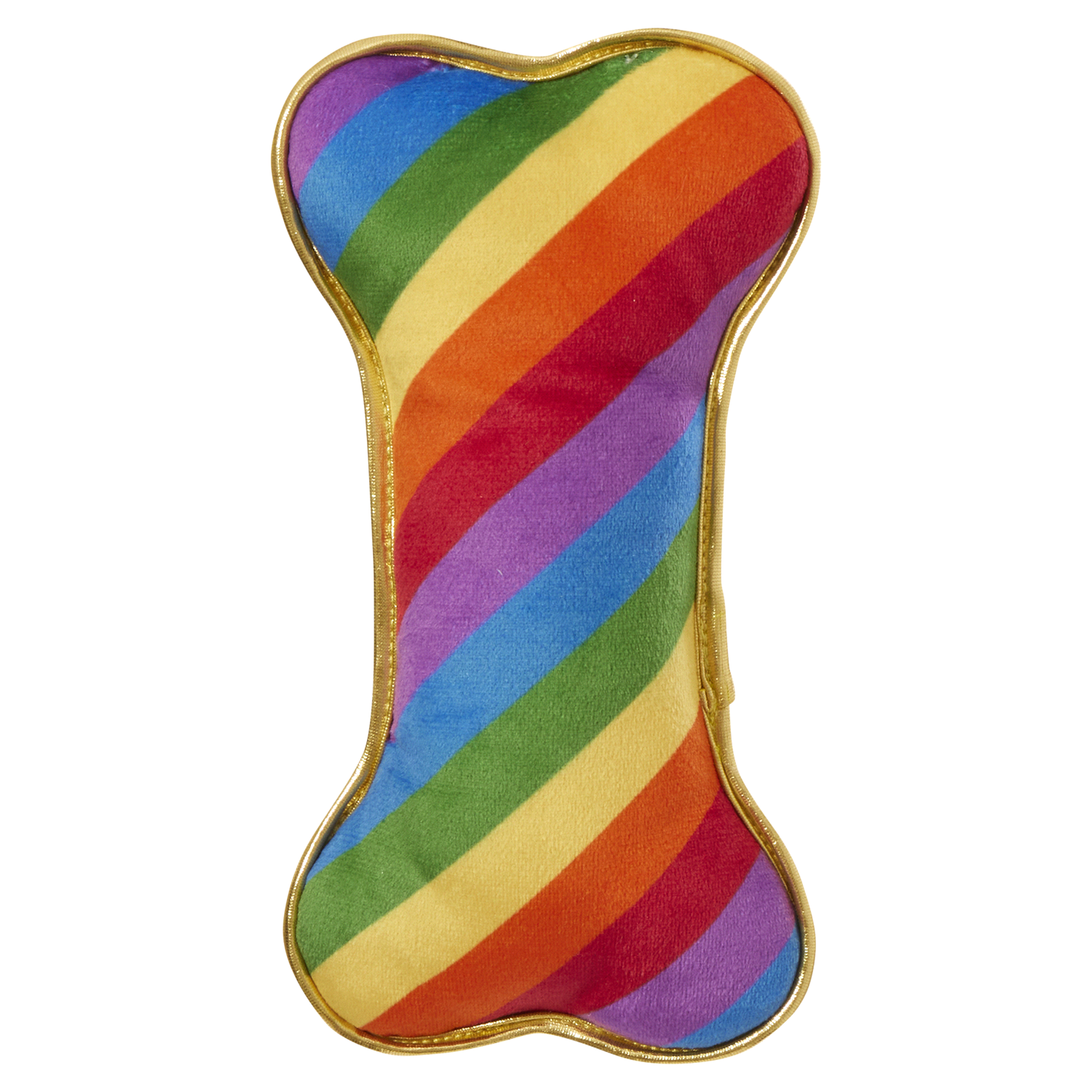 slide 4 of 5, Meijer Dog Multi Toy Rainbow Dog Bone, 1 ct