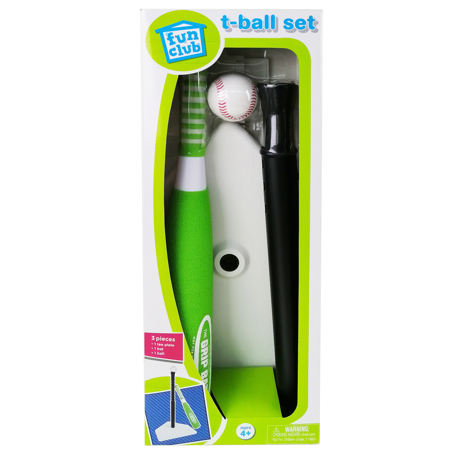 slide 1 of 8, Fun Club T-ball set, 1 ct