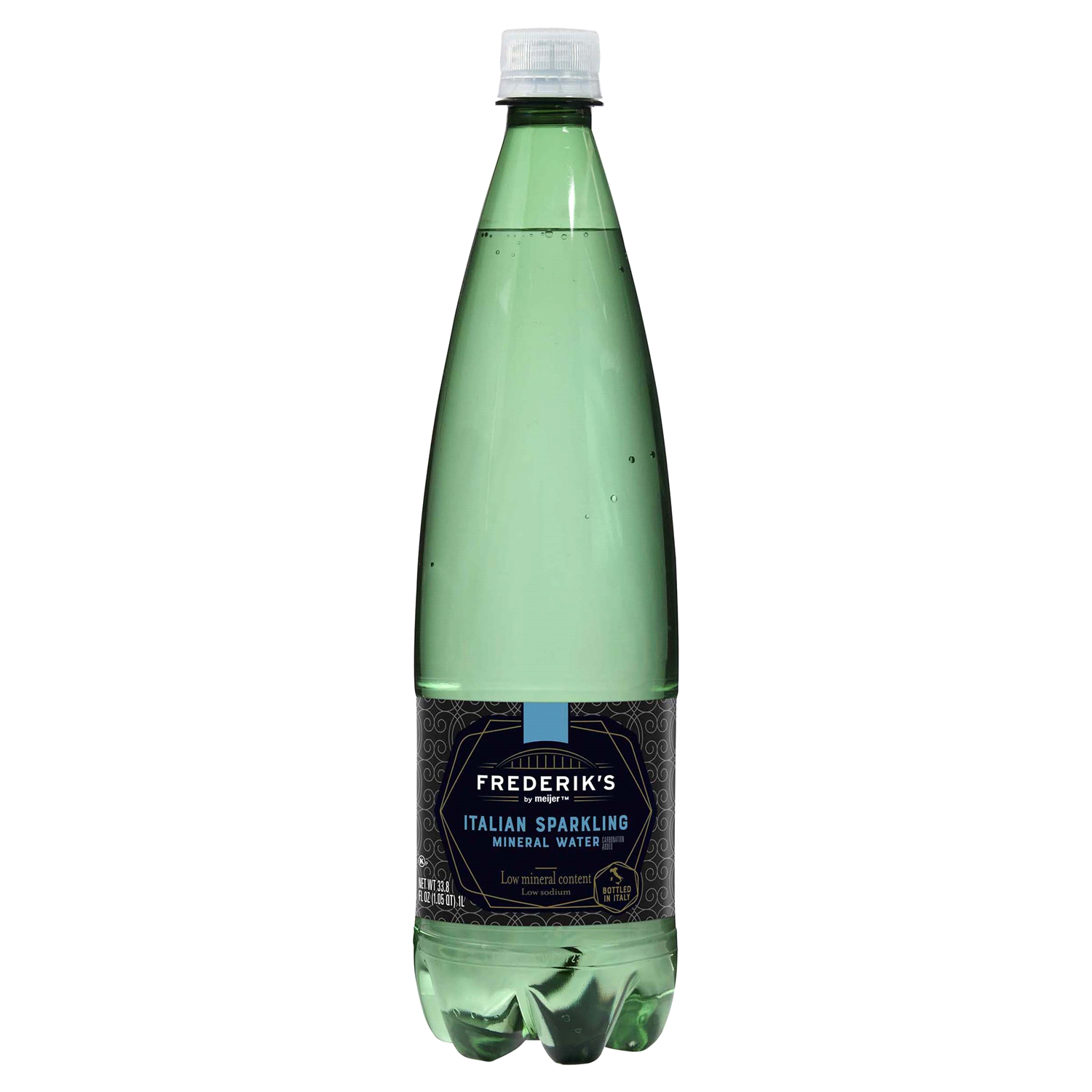 slide 1 of 3, Frederik's By Meijer Frederik's by Meijer Italian Sparkling Mineral Water, 33.8 oz