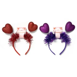 Meijer Valentine Bopper Headband, Red/Blue