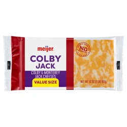 Meijer Colby Jack Chunk Cheese - 32 oz