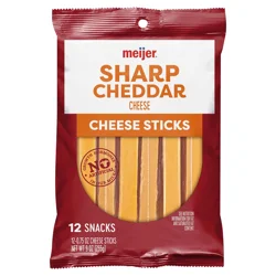 Meijer Sharp Cheddar Cheese Sticks