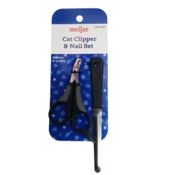 Meijer Cat Clipper & Nail Set Red