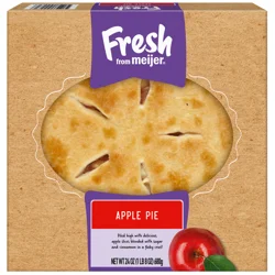 Fresh from Meijer 8" Apple Pie, 24 oz