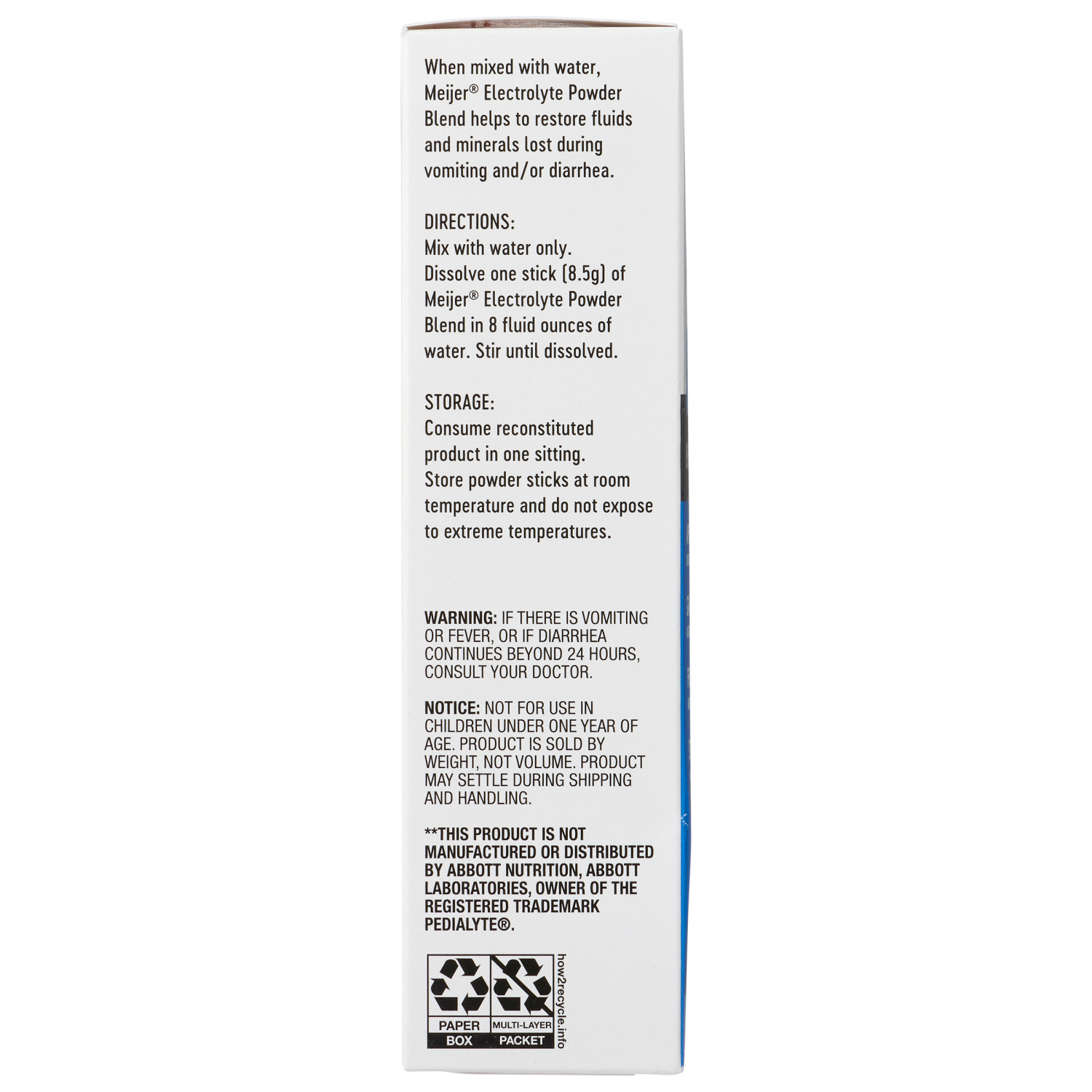 slide 2 of 3, MEIJER ELECTROLYTE STIX PWDR 8CT, 8 ct