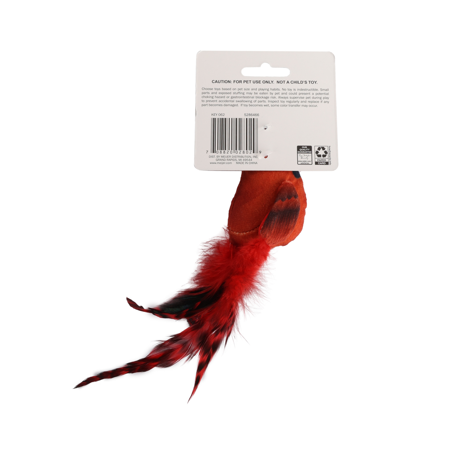 slide 2 of 2, Meijer Bird Cat Toy, 1 ct