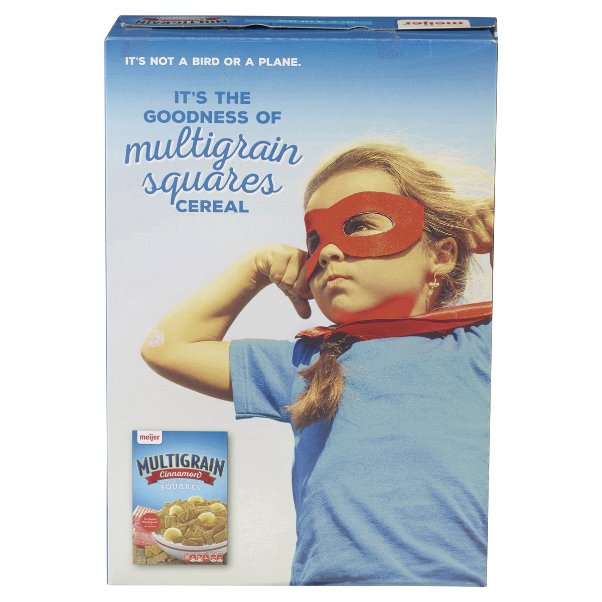 slide 2 of 3, Meijer Multigrain Cinnamon Squares Cereal, 18 oz