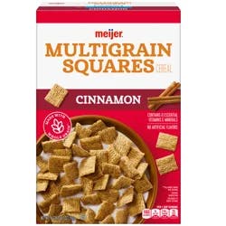Meijer Multigrain Cinnamon Squares