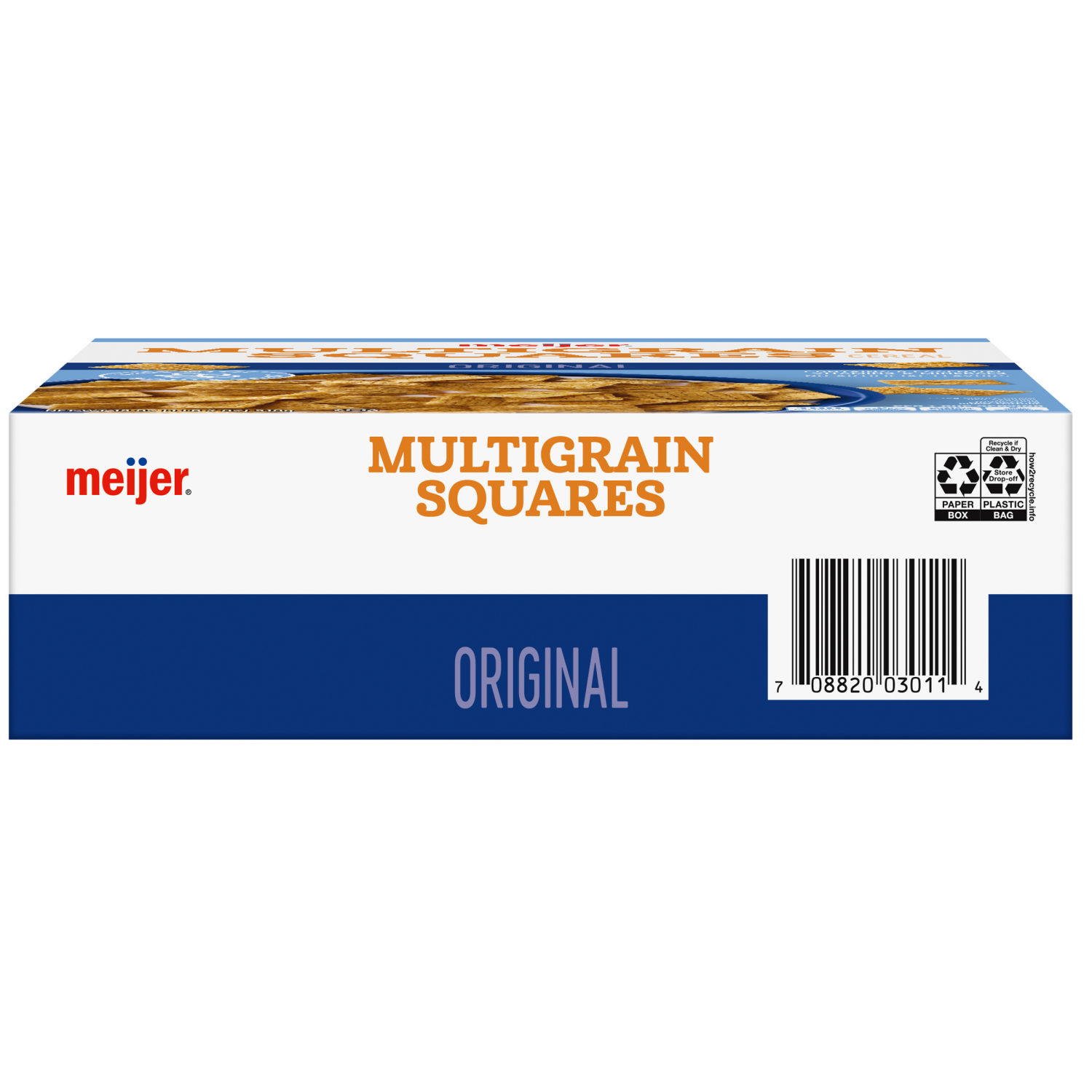 slide 3 of 8, Meijer Multigrain Squares, 18 oz