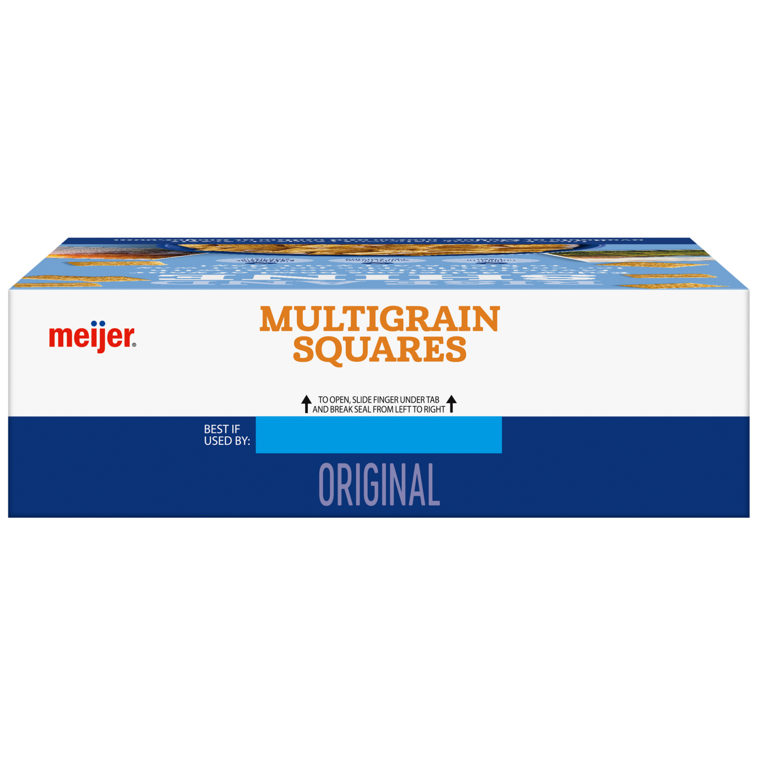slide 8 of 8, Meijer Multigrain Squares, 18 oz