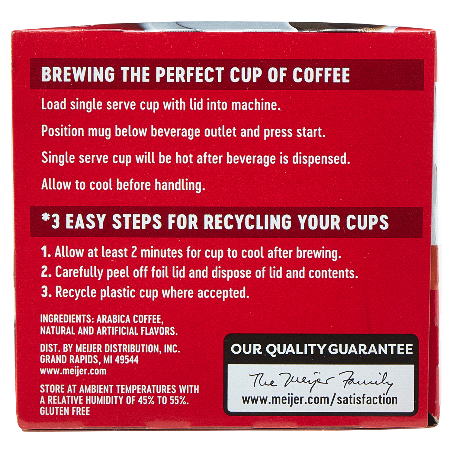 slide 2 of 2, Meijer Hazelnut Coffee Pods - 12 ct, 12 ct