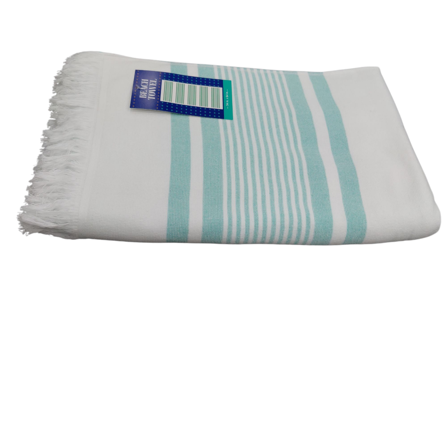 slide 5 of 8, Meijer Corporate Seasonal MCS SAND FRIENDLY TOWEL ISLAND ATLANTIS, 34 x 64 