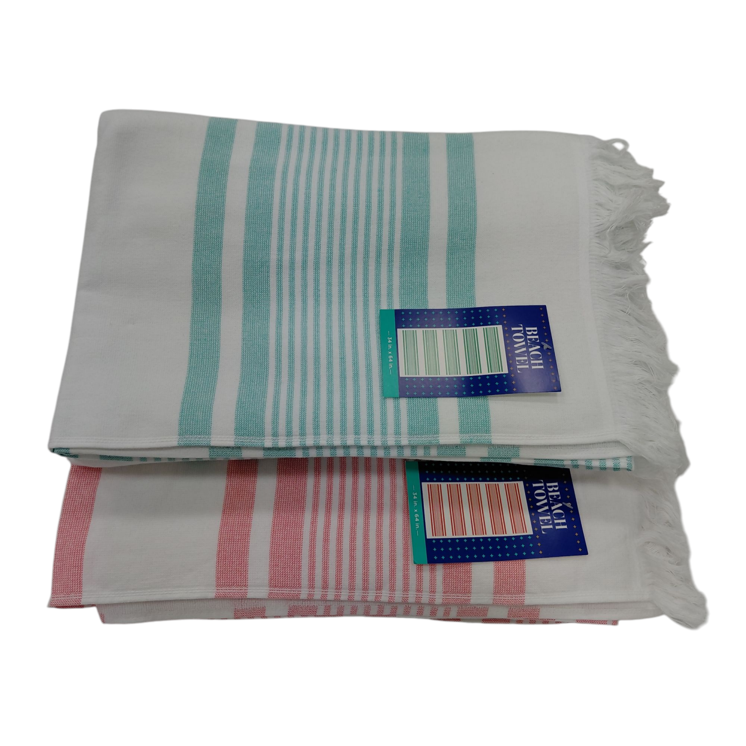 slide 7 of 8, Meijer Corporate Seasonal MCS SAND FRIENDLY TOWEL ISLAND ATLANTIS, 34 x 64 