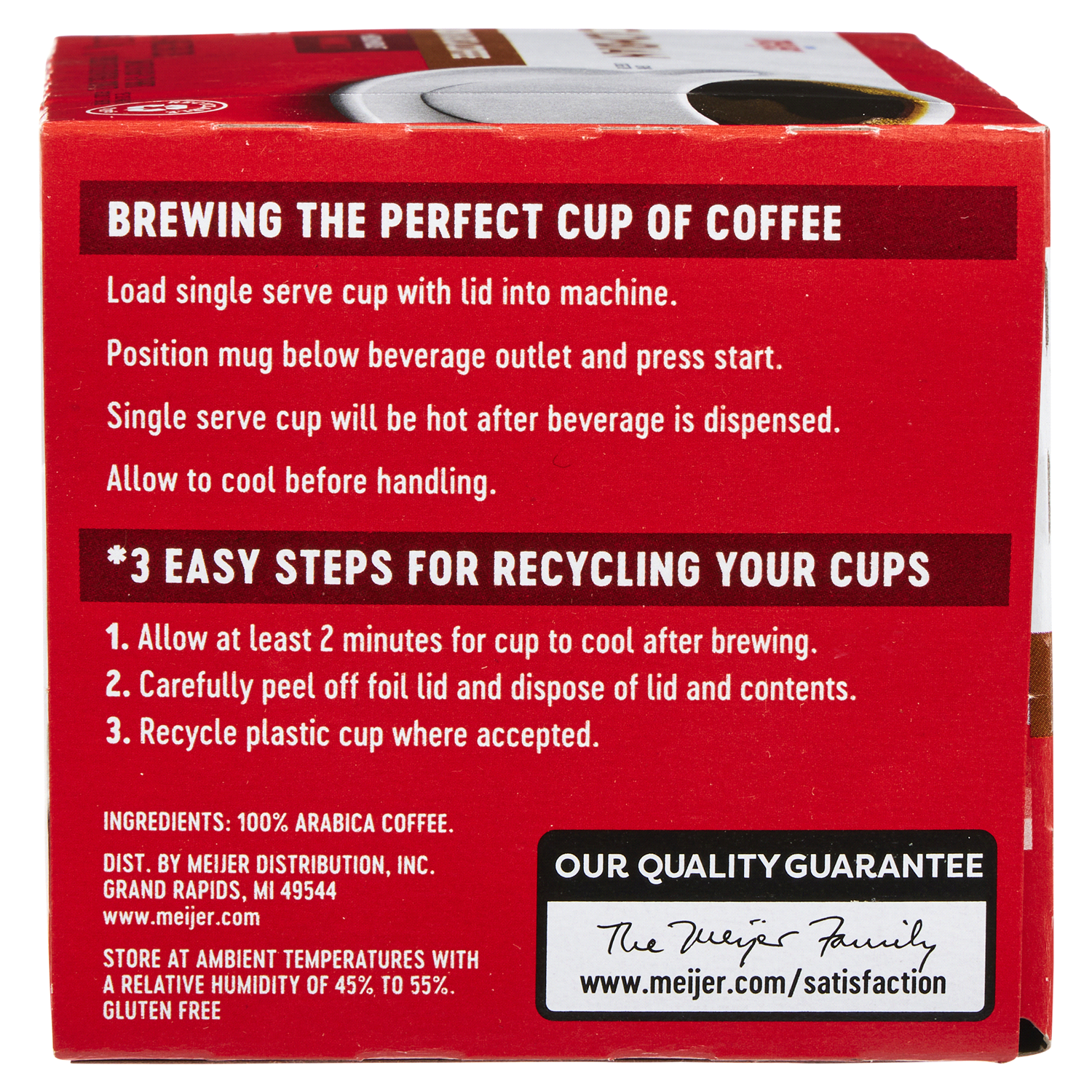 slide 3 of 5, Meijer Colombian Coffee Pods - 12 ct, 12 ct