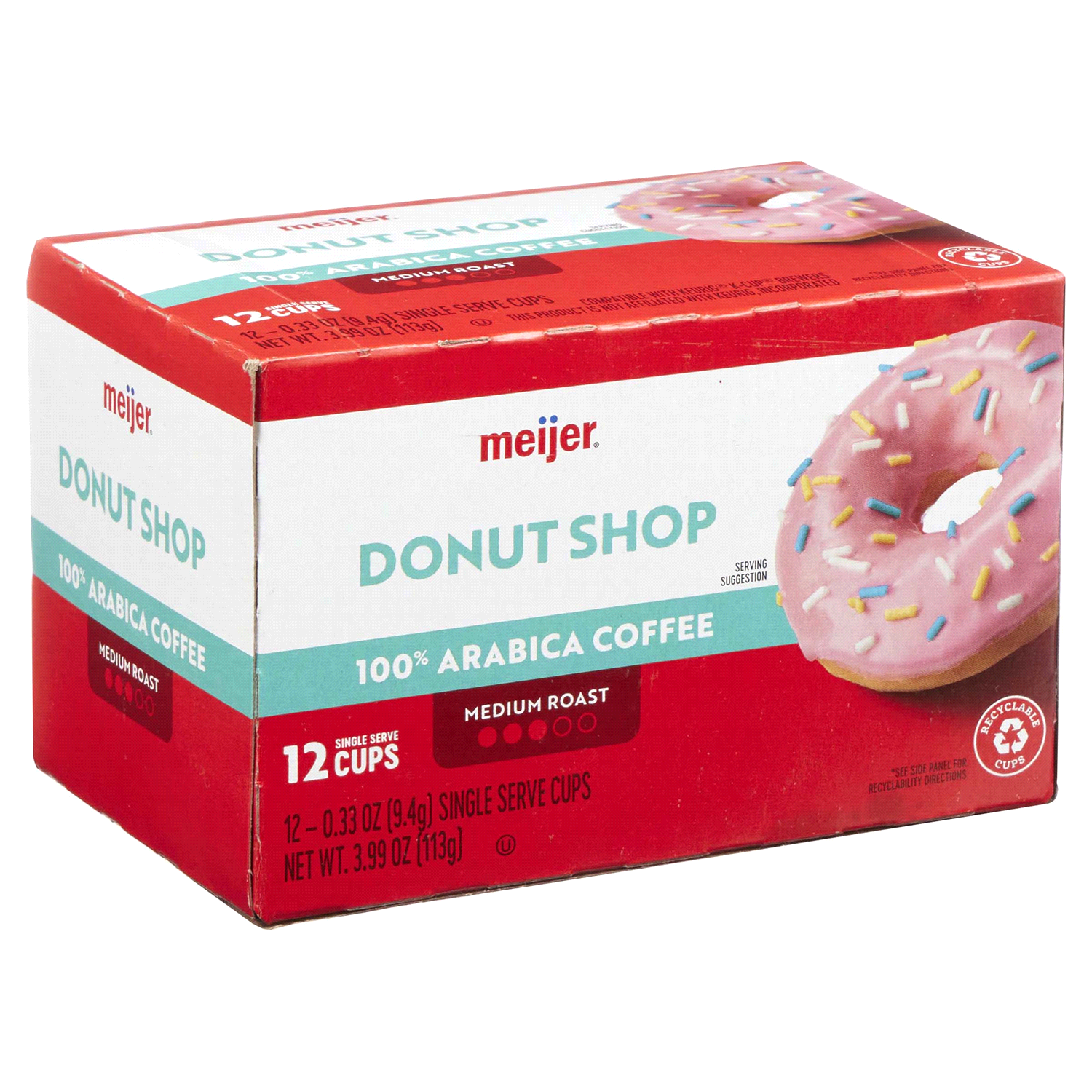 slide 4 of 5, Meijer Donut Shop Coffee Pods - 12 ct, 12 ct