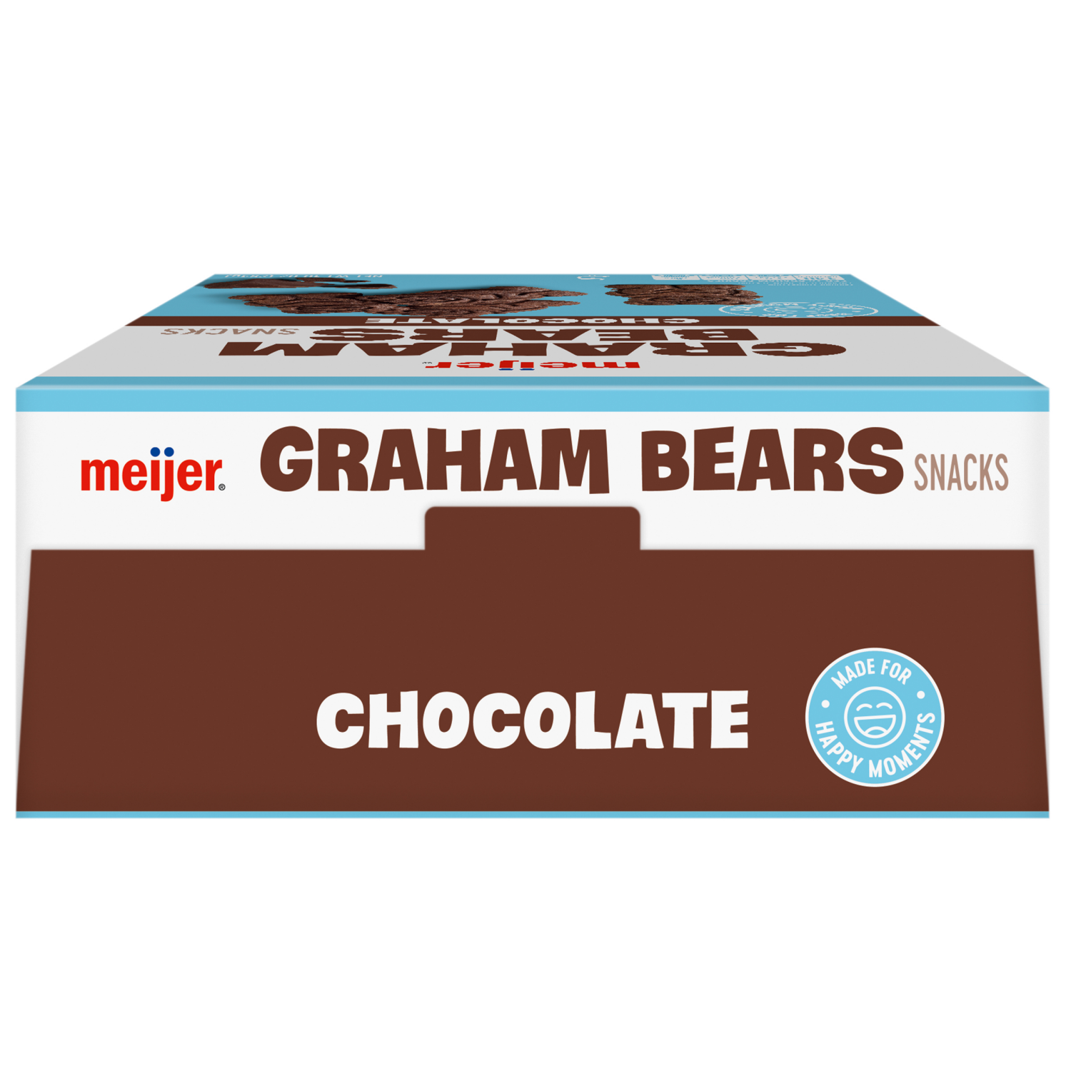 slide 8 of 8, MEIJER GRAHAM BEARS CHOCOLATE 10 OZ, 10 oz