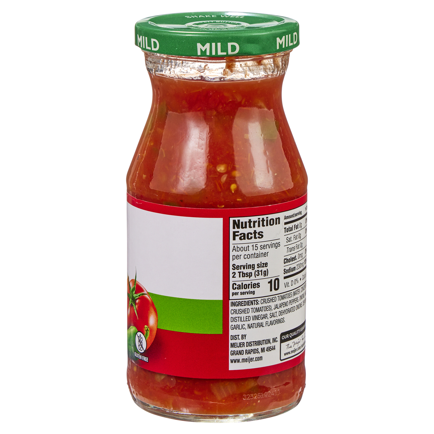 slide 3 of 5, Meijer Mild Picante Salsa, 16 oz