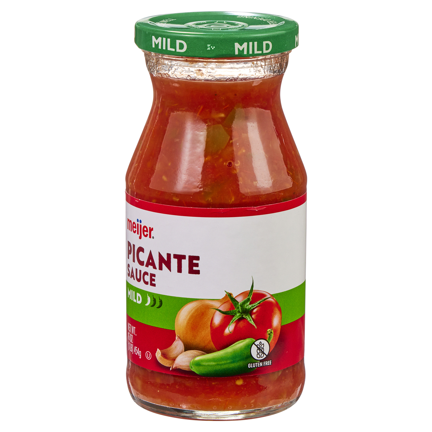 slide 4 of 5, Meijer Mild Picante Salsa, 16 oz