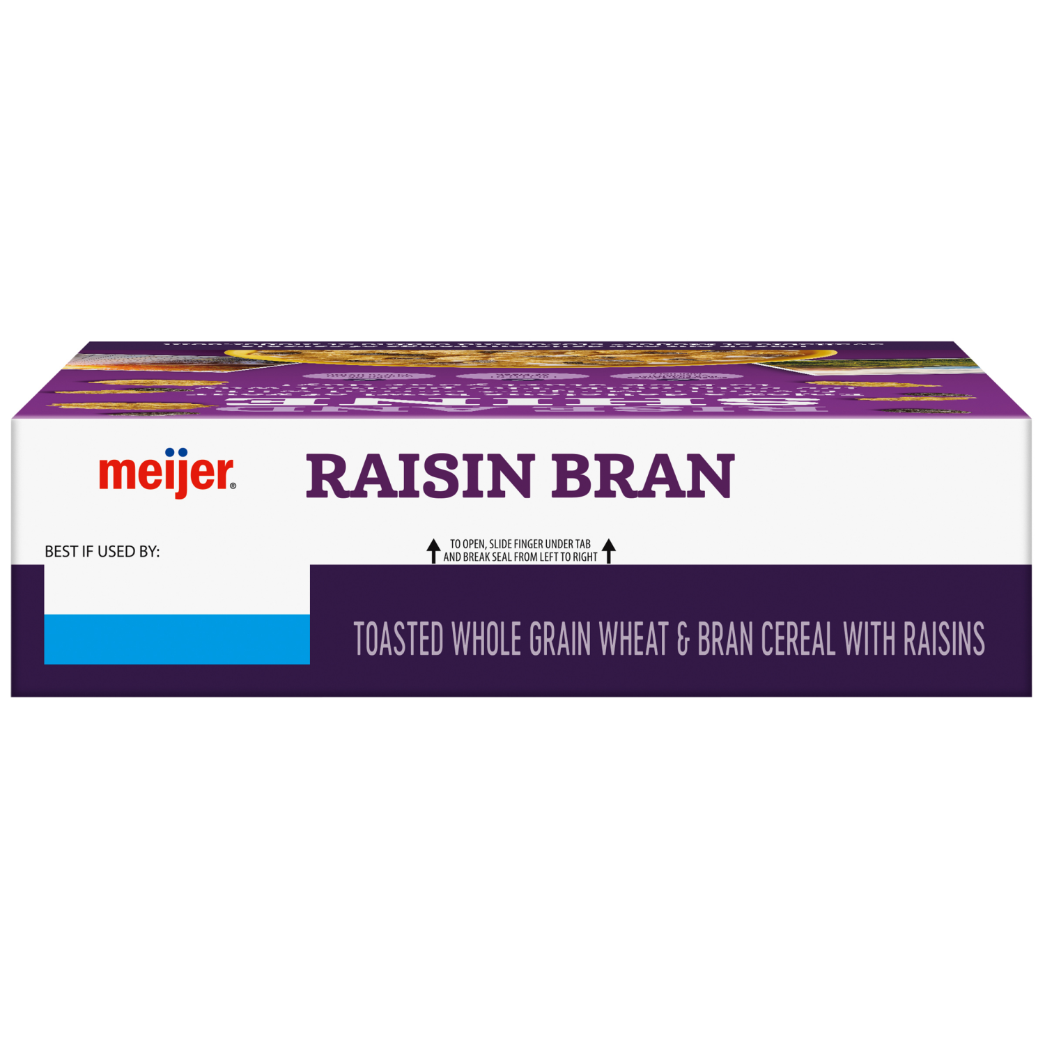 slide 8 of 8, Meijer Raisin Bran, 23.5 oz