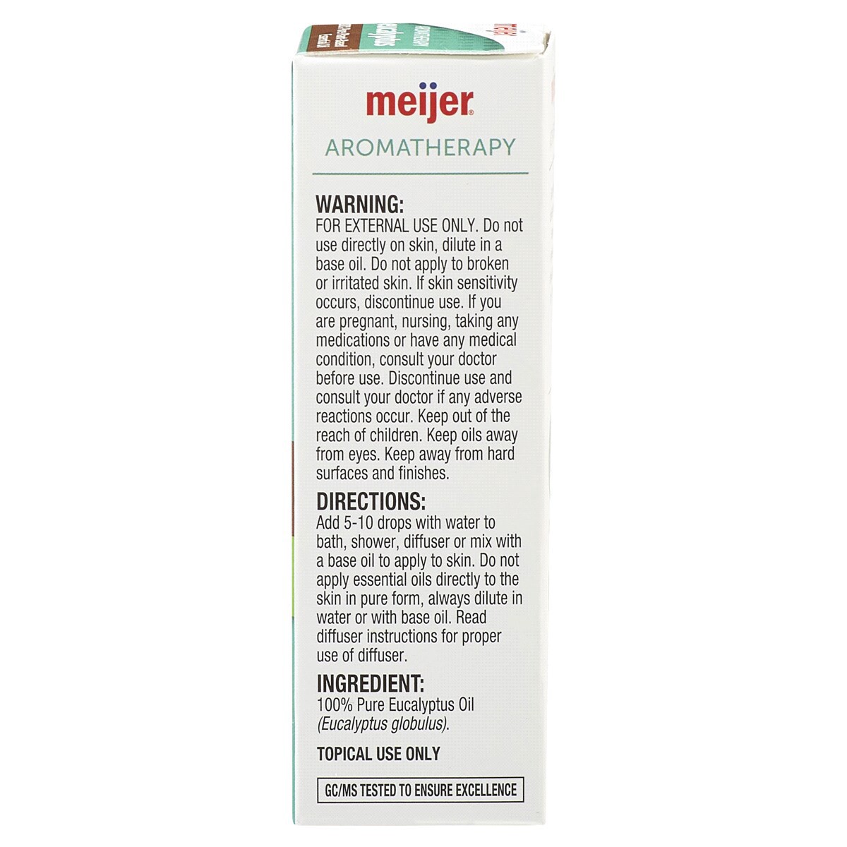 slide 3 of 5, MEIJER WELLNESS Meijer Aromatherapy Eucalyptus Essential Oil, 15 ml