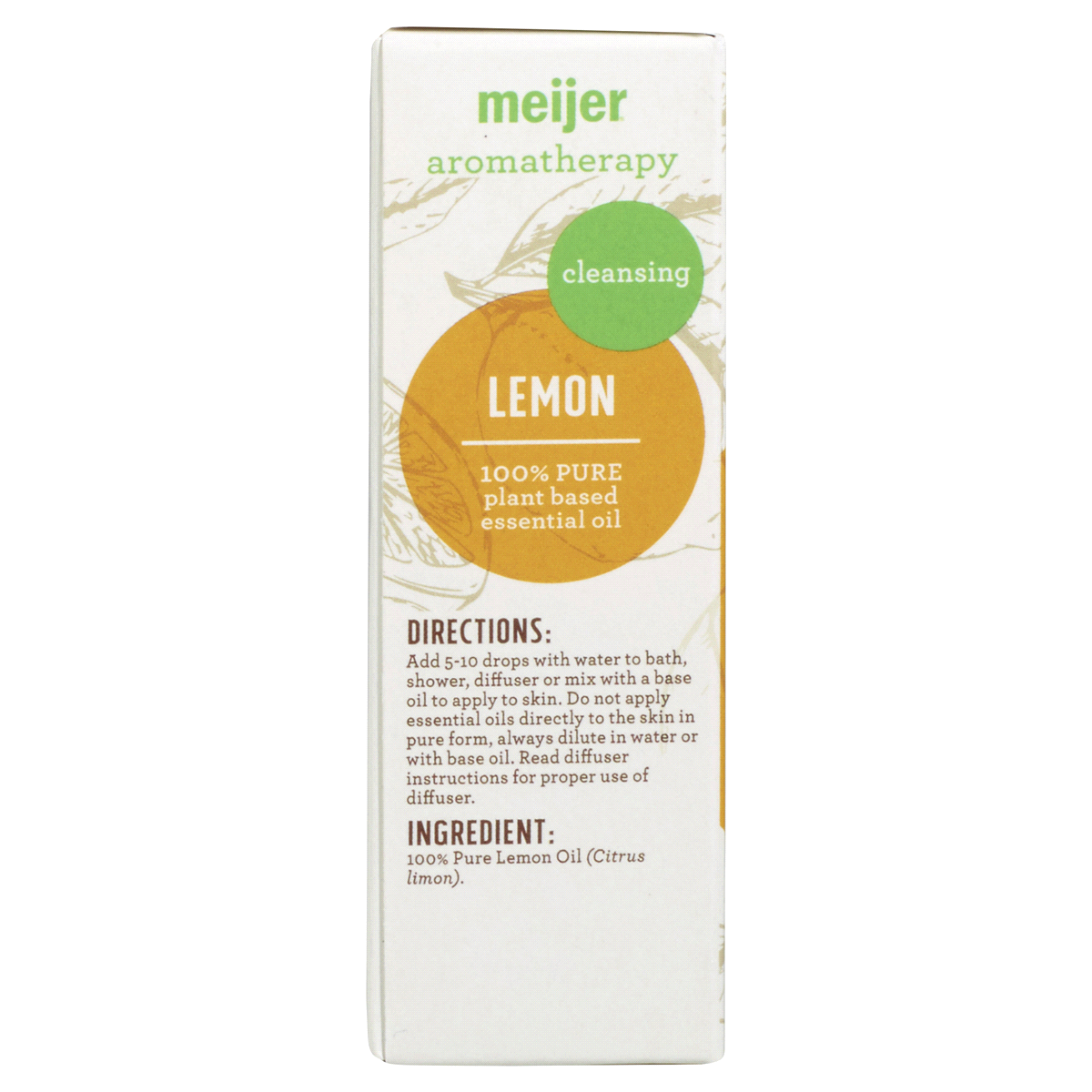 slide 2 of 4, Meijer Lemon Oil, 15 ml